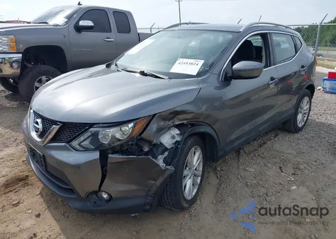 2017 Nissan Rogue Sport Sv из США, поврежденный, VIN JN1BJ1CR4HW142837